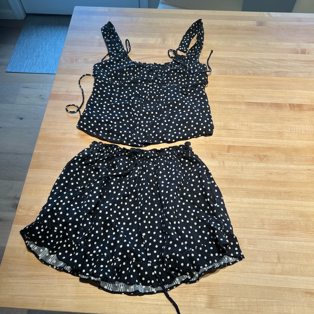 Free People Ellia Printed Set